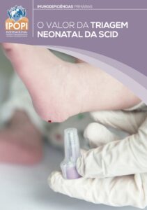 Capa do folheto O Valor da Triagem Neonatal da IDCG