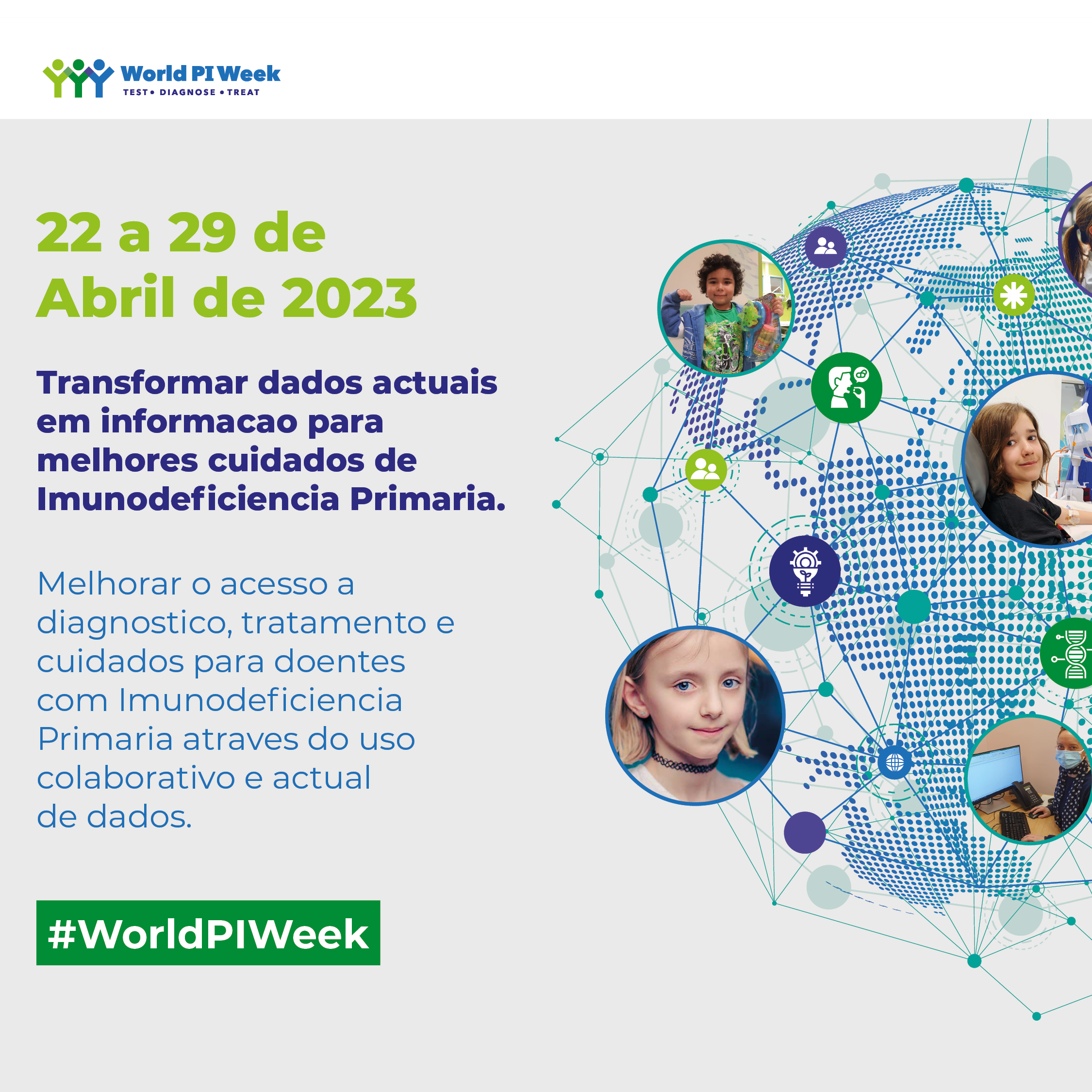 Banner oficial da Semana Mundial IDPs 2023